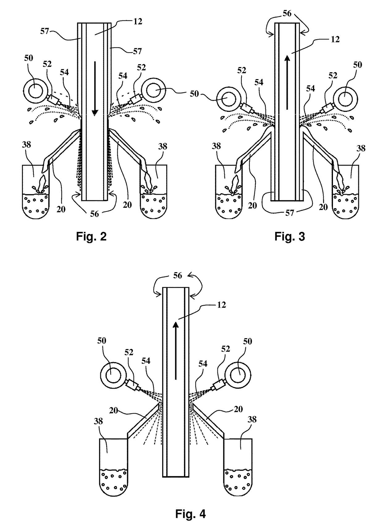 Method for removing the precoat layer of a rotary filter