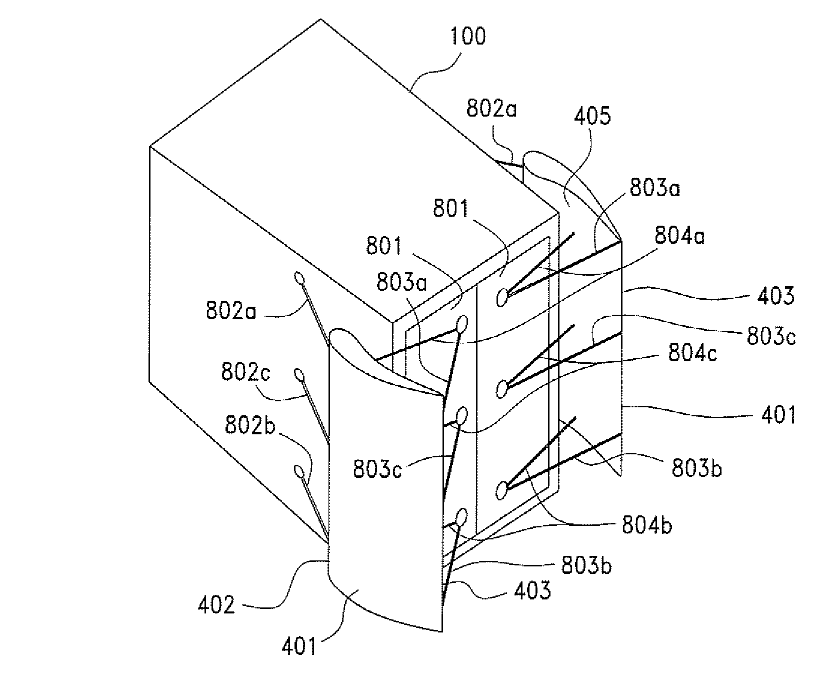 Apparatus for reducing drag on vehicles with planar rear surfaces