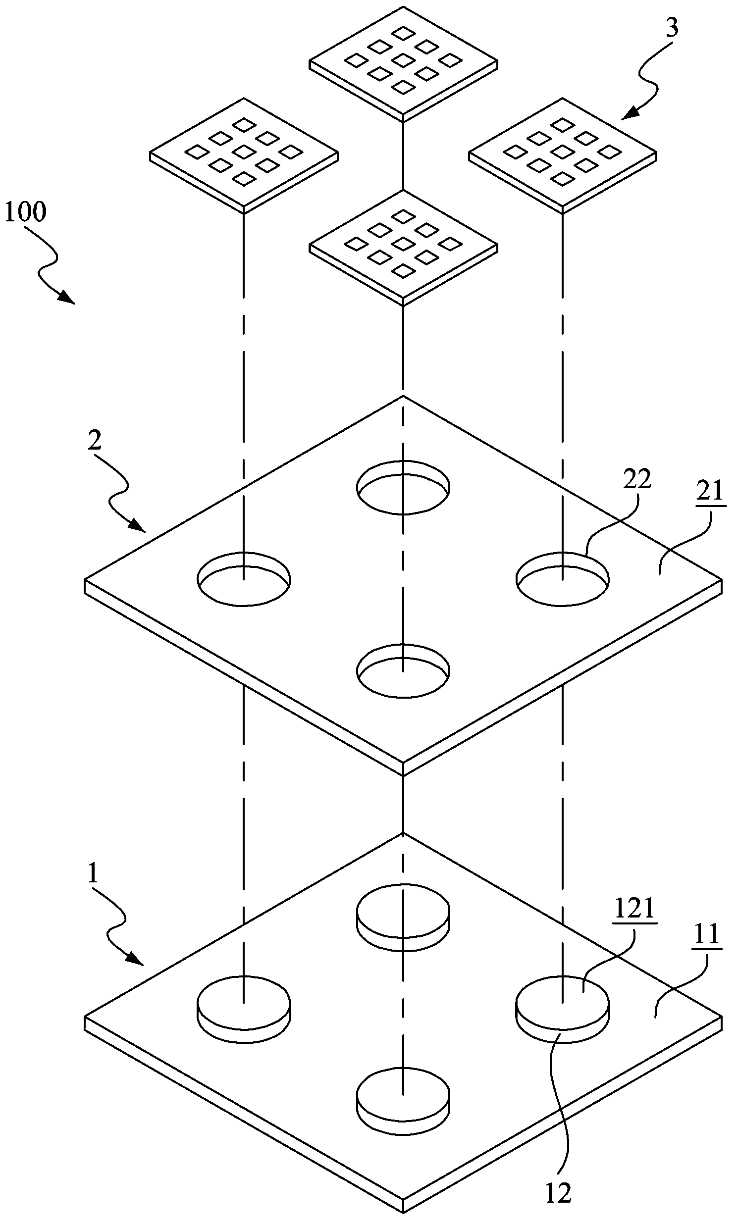 High heat conduction apparatus for multilayer circuit