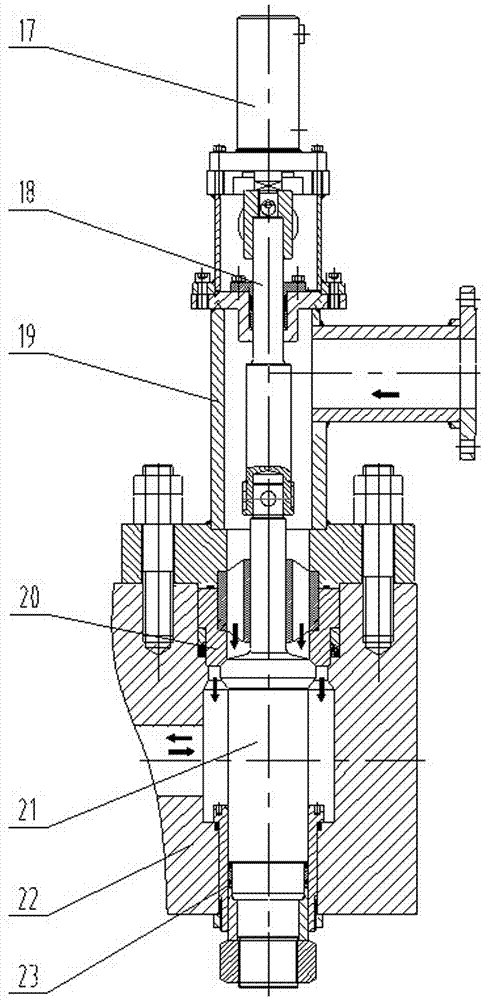 Novel ultrahigh-pressure high-flow charging or filling valve