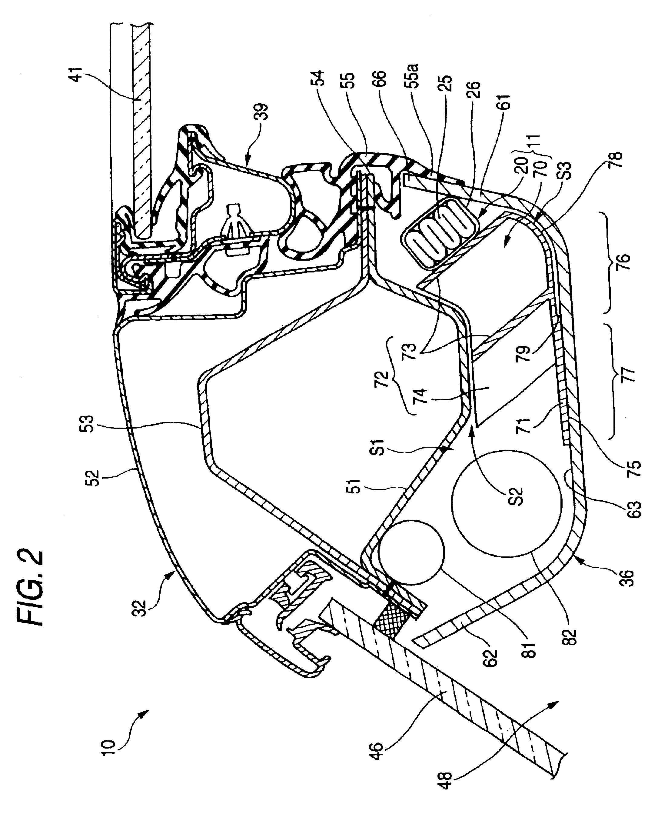 Vehicle occupants protection system