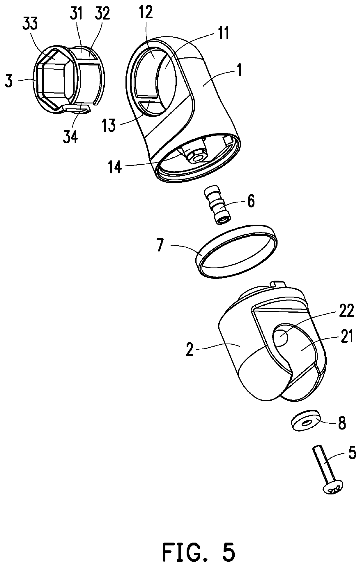 Multipurpose shower head fixing device and shower fixing device