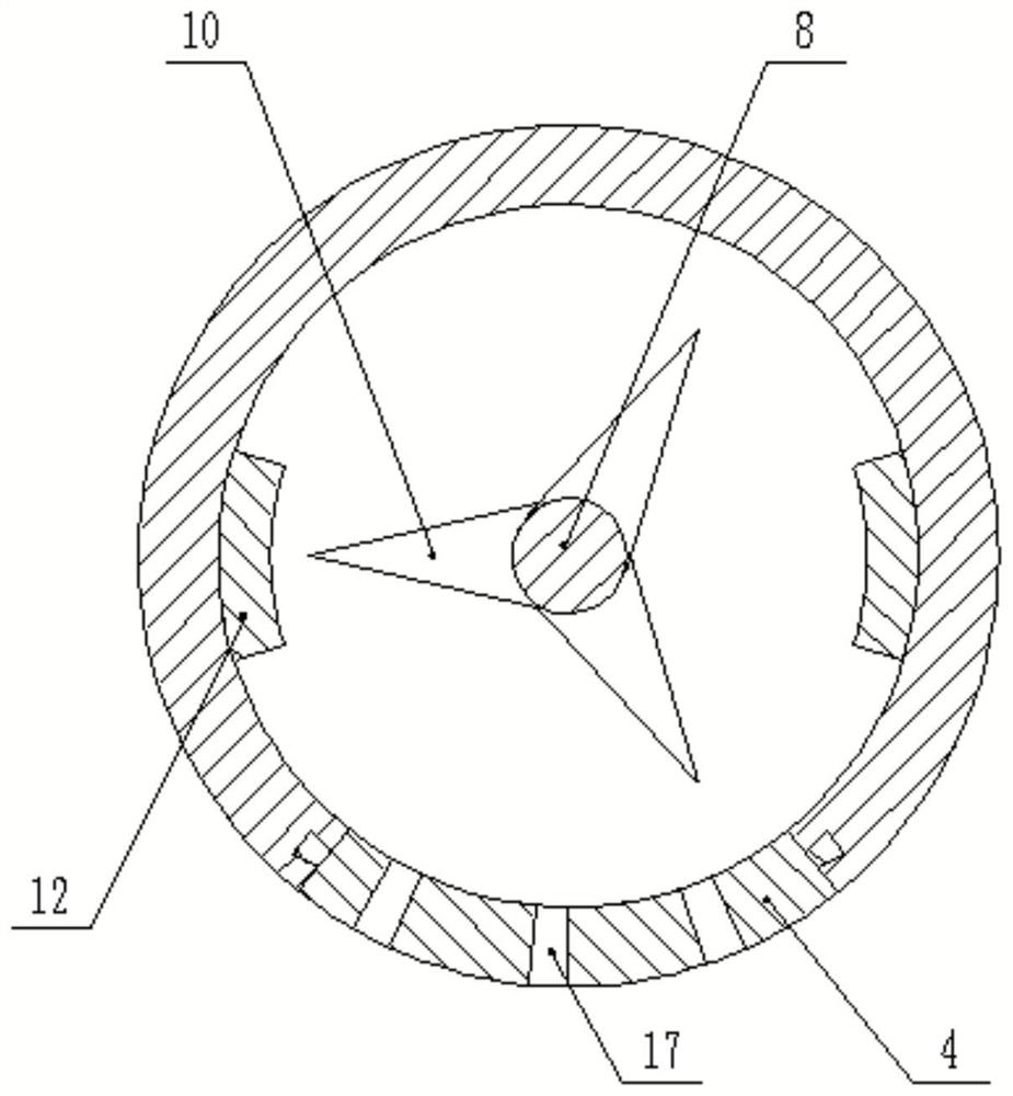 A chemical pigment crushing device