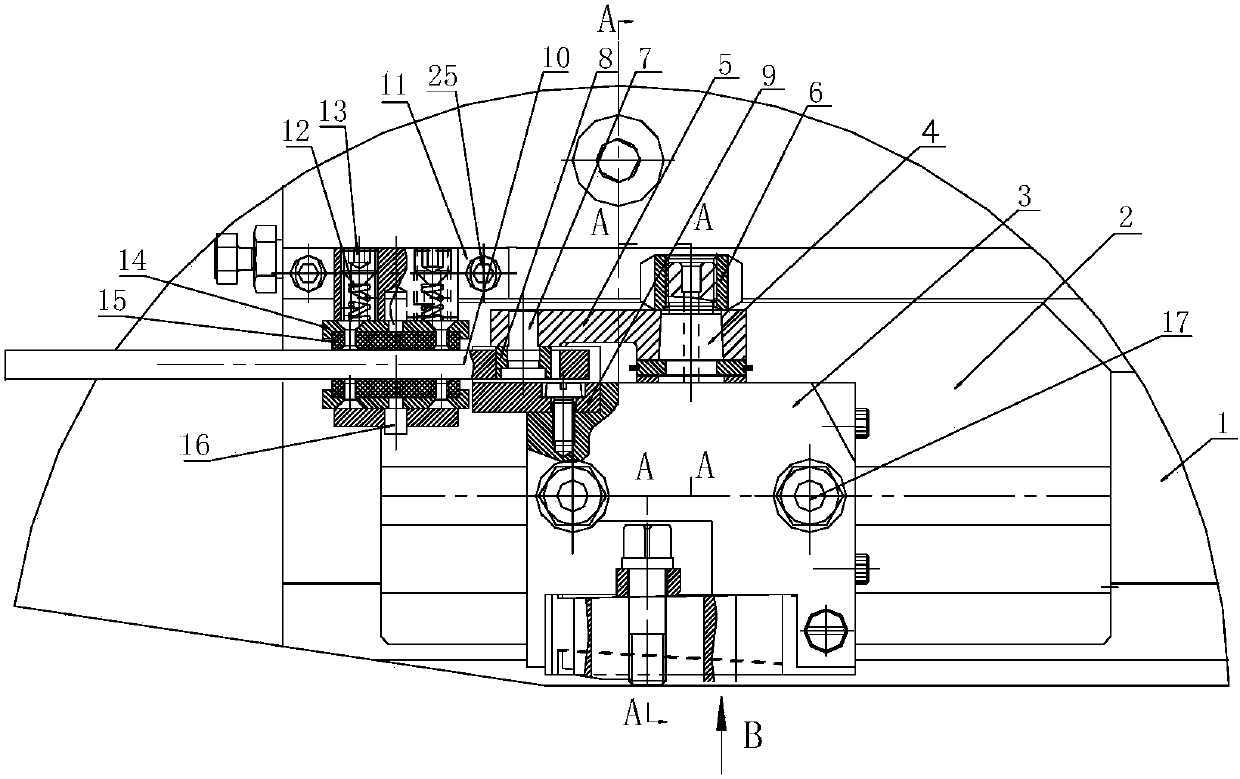 Small modulus straight bevel gear CNC gear planer with cutter and adjustment device