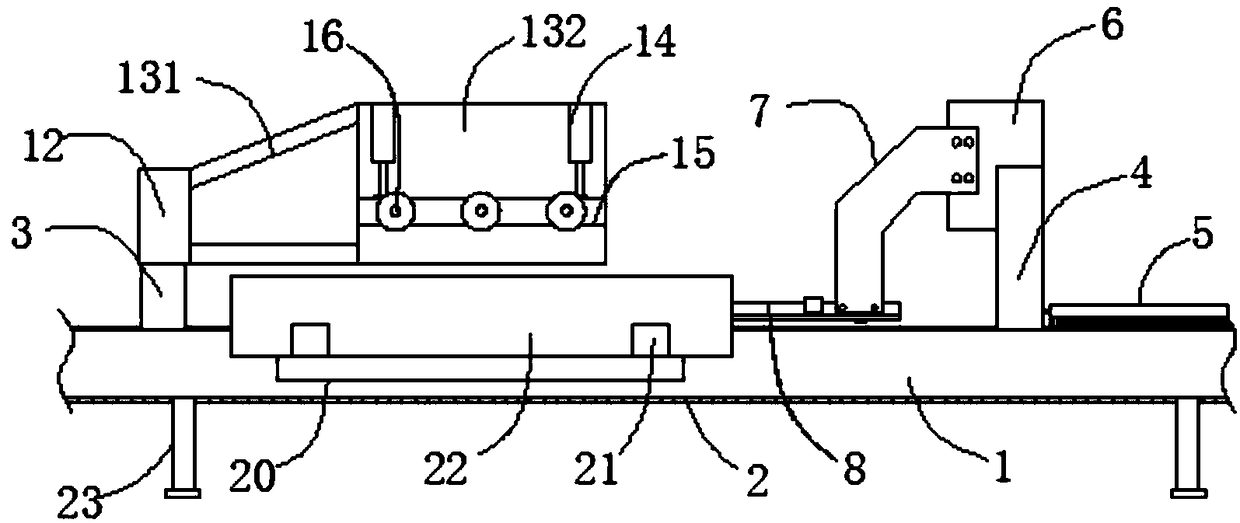 Double-connecting machine capable of automatically gluing for special-shaped box