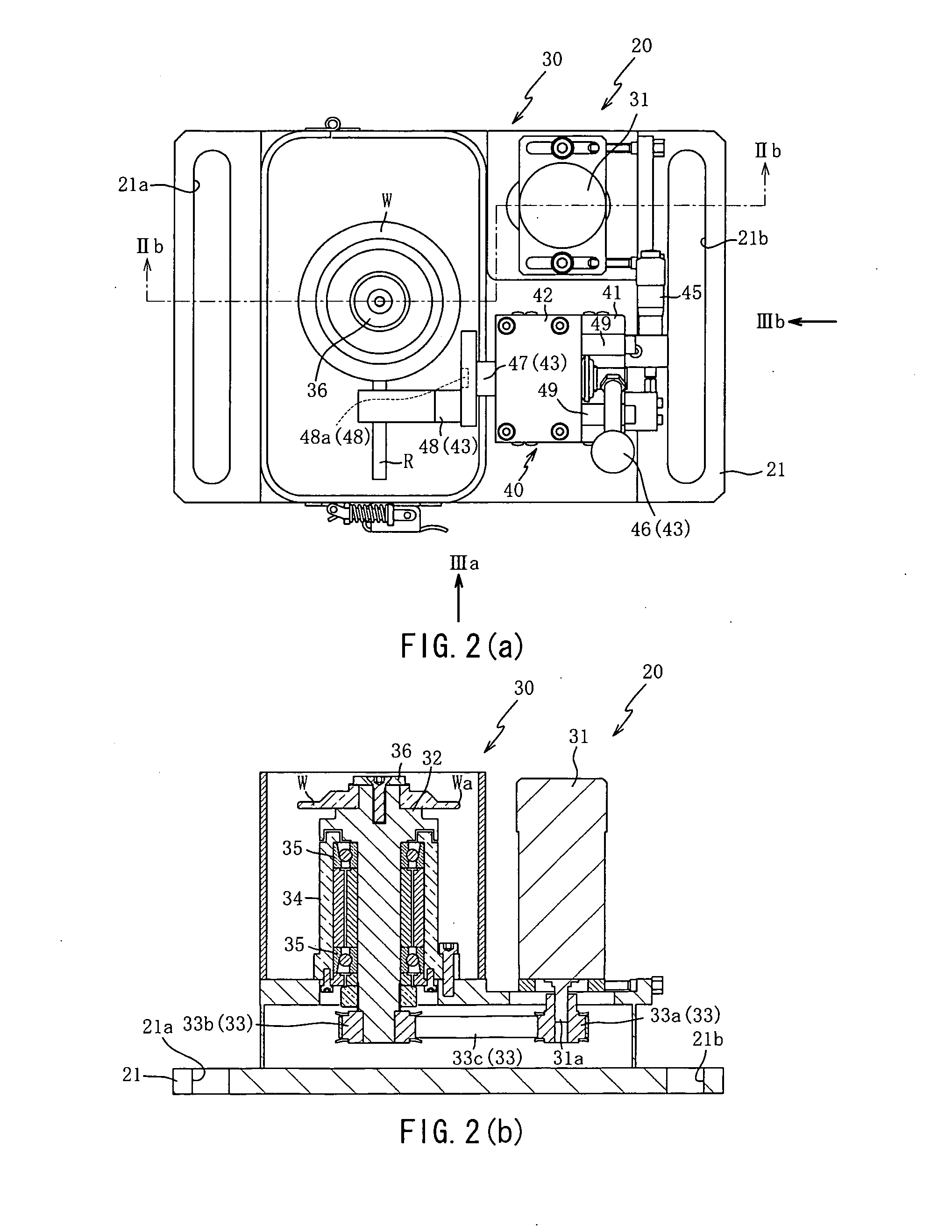Neck Portion Grinding Apparatus, Grinding Device Employed in the Neck Portion Grinding Apparatus, and Neck Portion Grinding Process