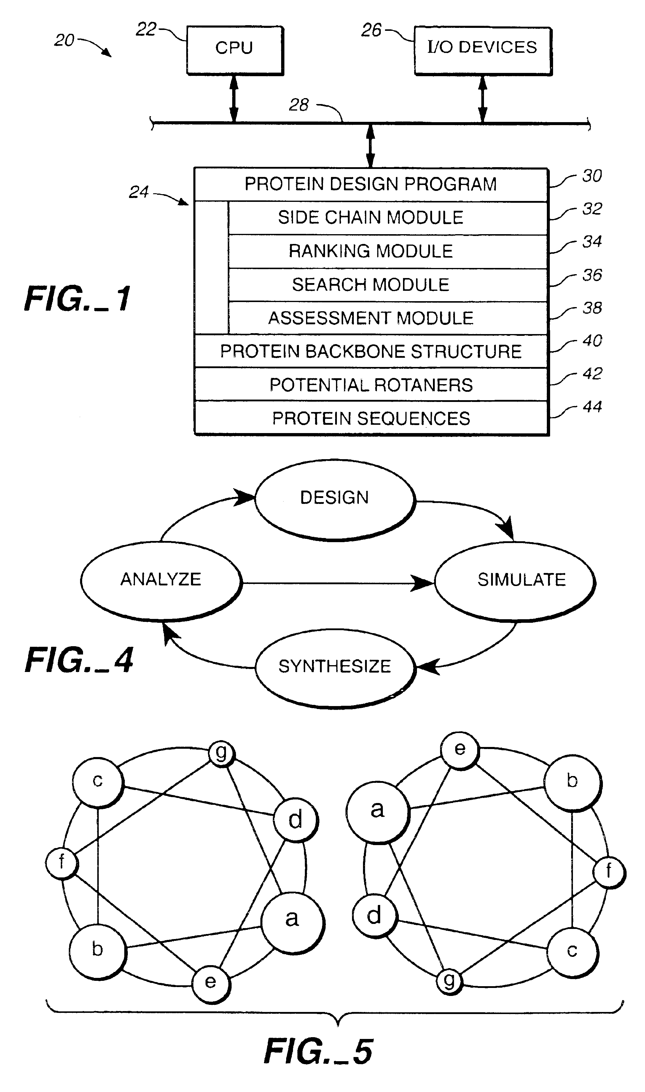 Apparatus and method for automated protein design
