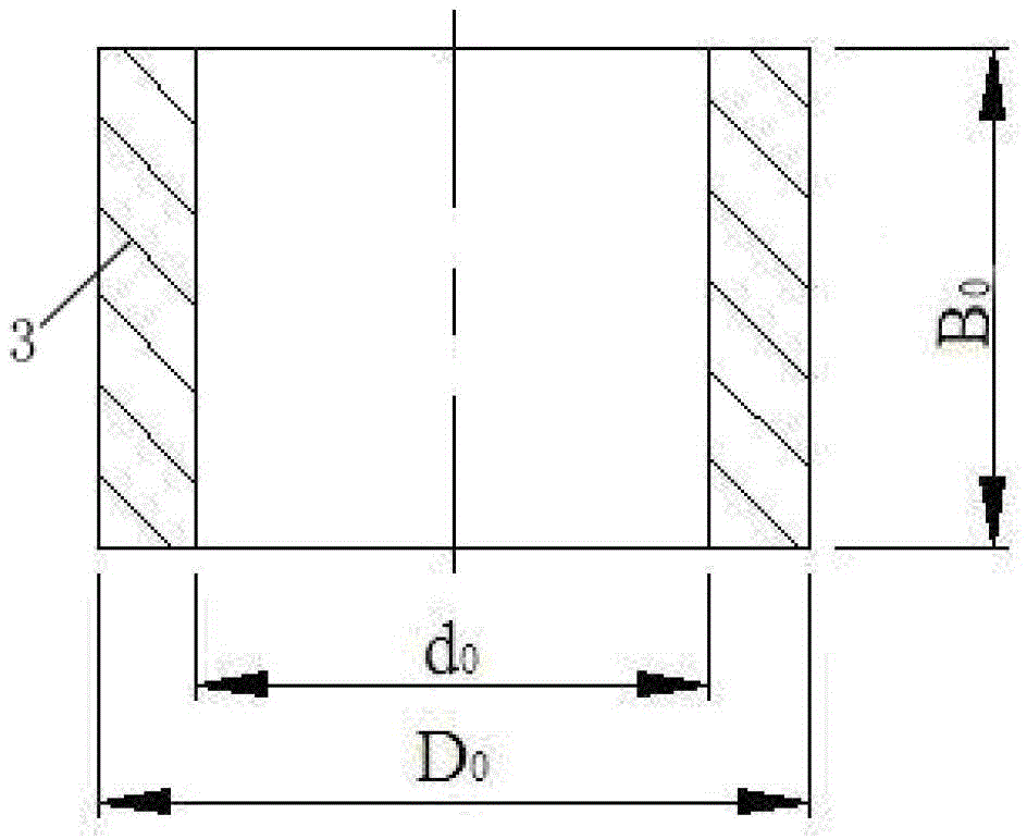A precision rolling forming method and device for an inner stepped cylindrical part