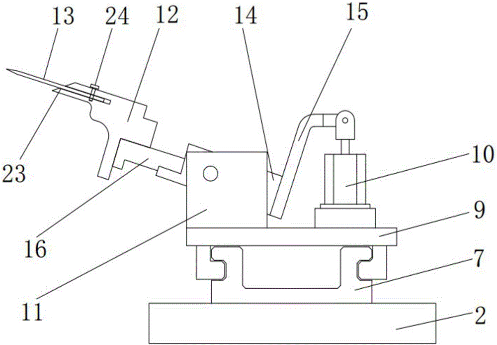 Adhesive scraping device used for automatic adhesive coating machine