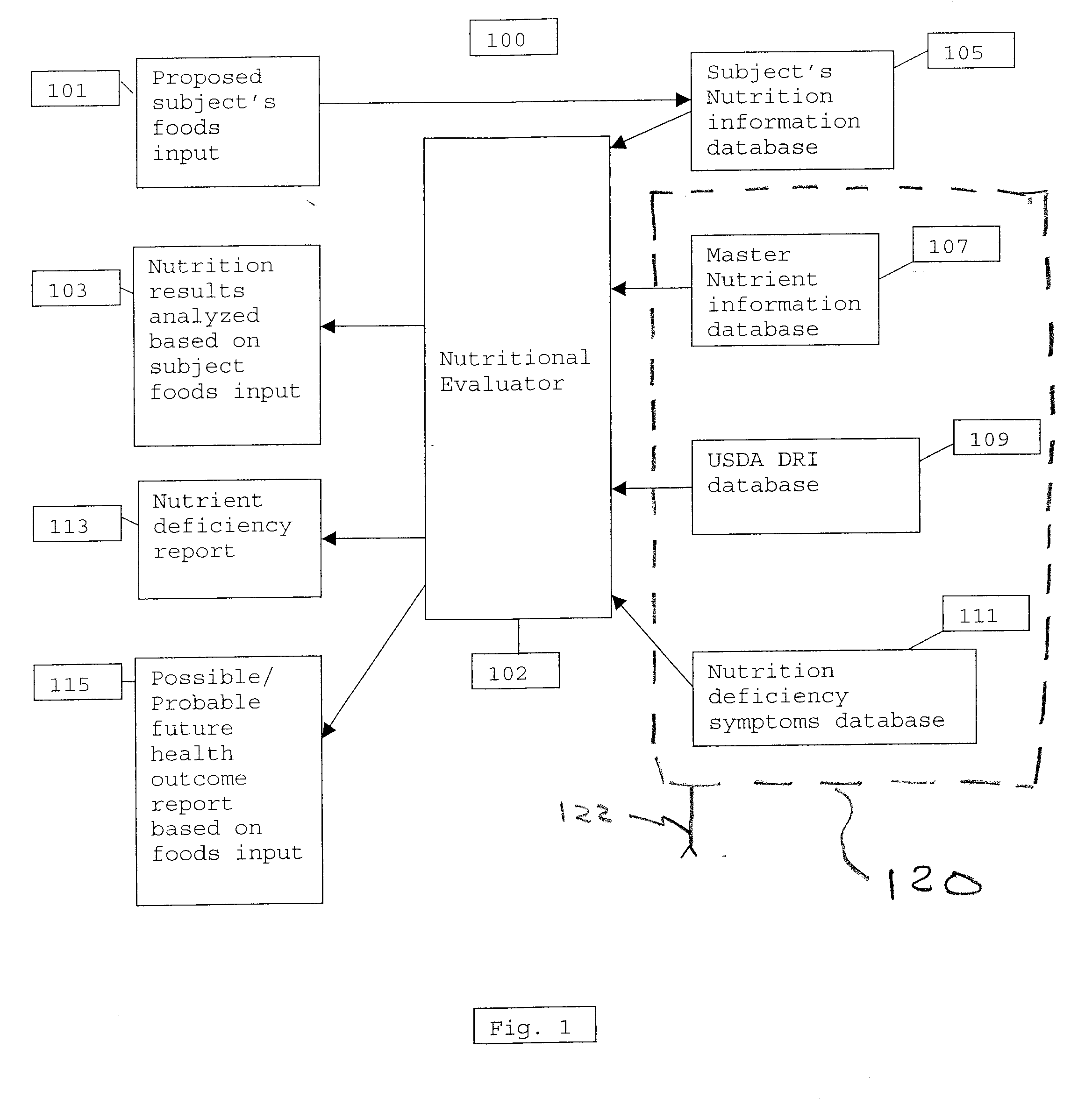 Nutritional analysis system and method
