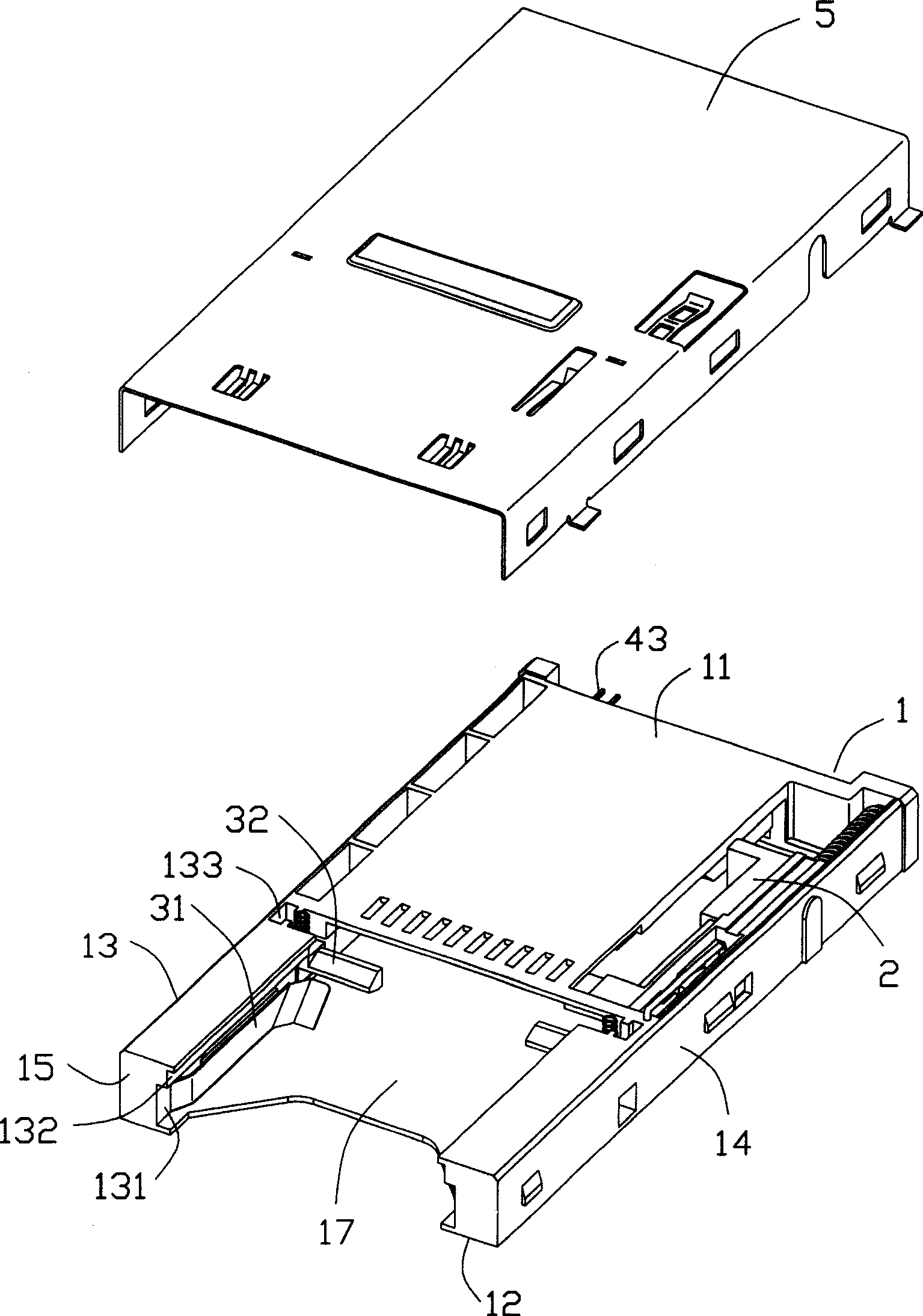 Electronic Card connector