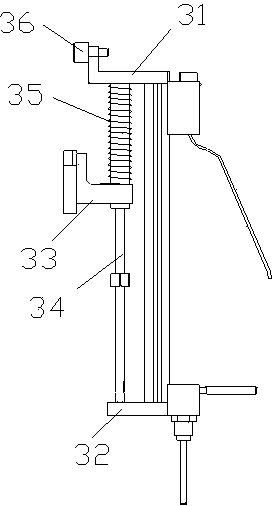 Device for testing wiring harness resistance under constant temperature state