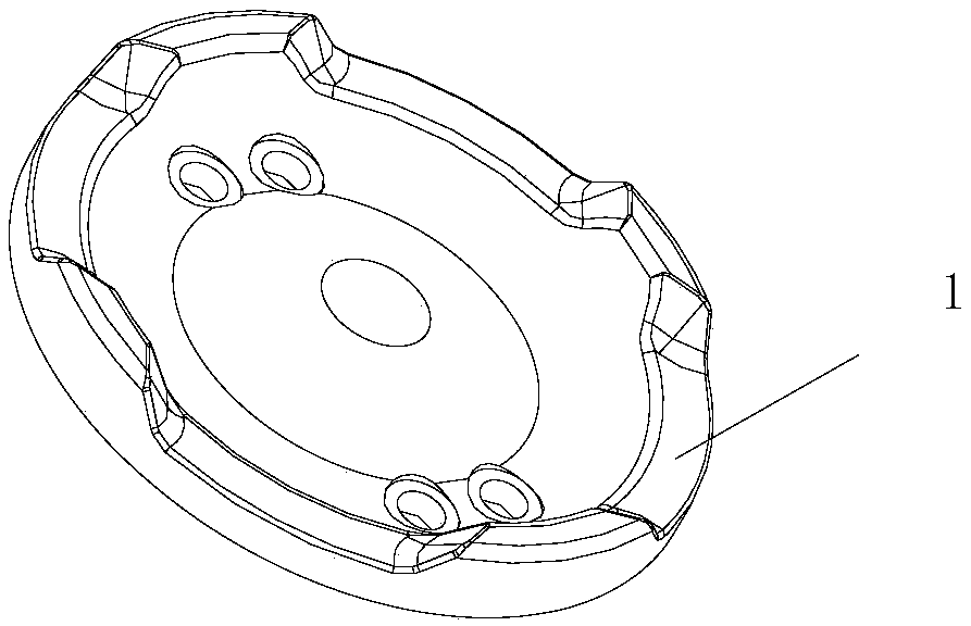 A combined heat-insulating piston independent piston ring support body structure