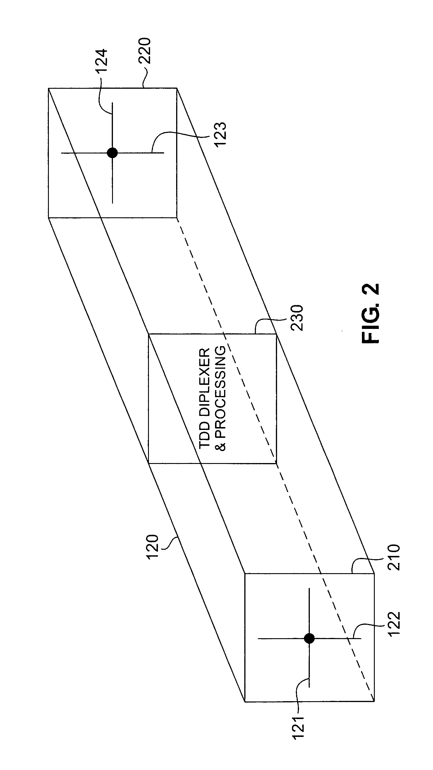 Apparatus and method for echo cancellation in a wireless repeater using cross-polarized antenna elements