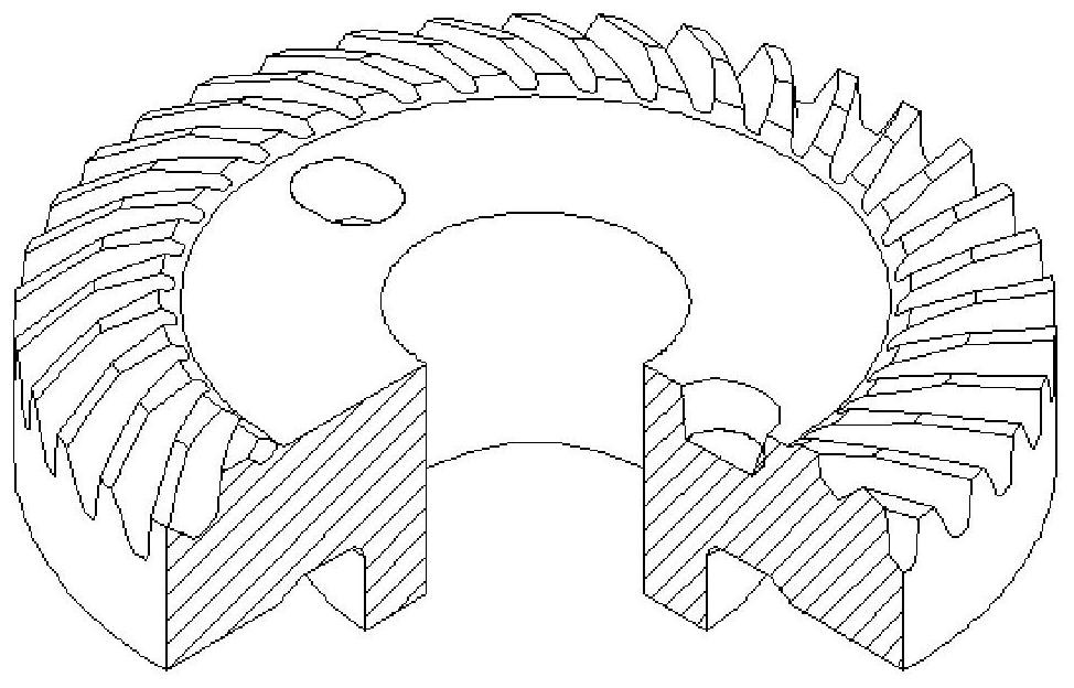 Gear material and production process thereof