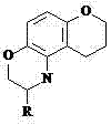 New oxazine compound and application thereof