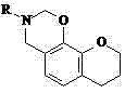 New oxazine compound and application thereof