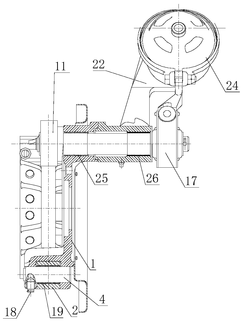 Drum brake and vehicle brake system