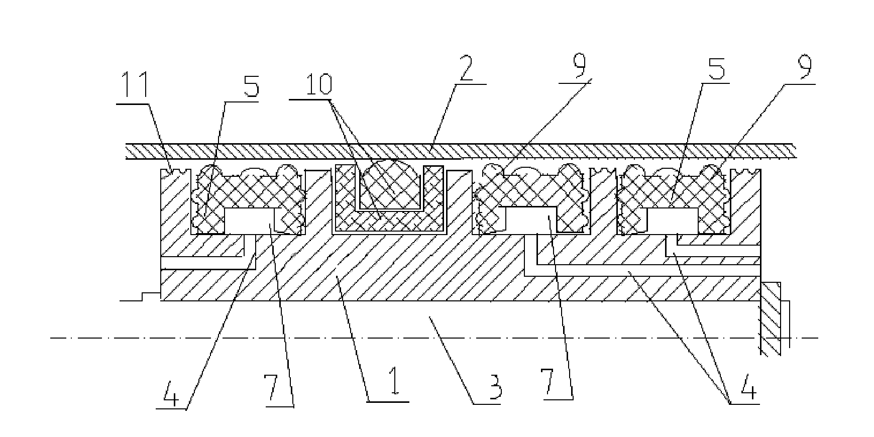 Compound sealing device