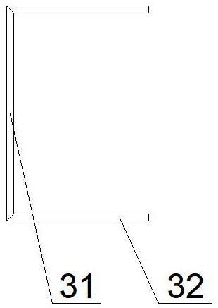 Pre-buried flue mounting device and using method thereof