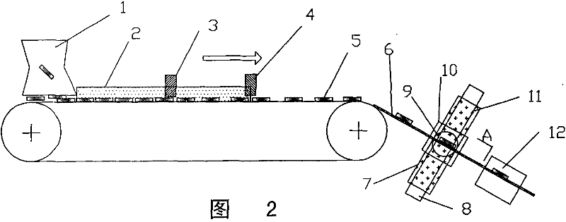 Coin two-sided automatic detection device
