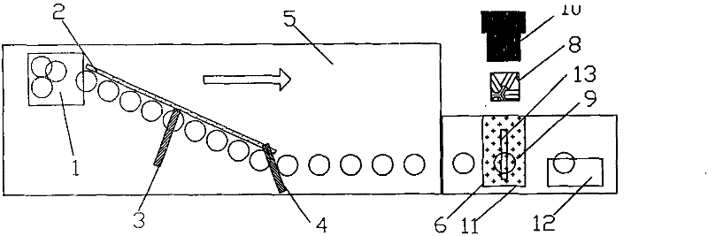 Coin two-sided automatic detection device