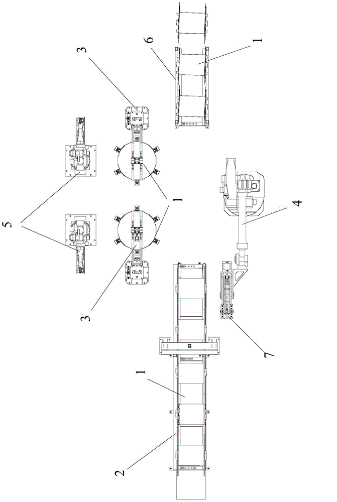 Automatic welding production line and automatic welding method for wire coils