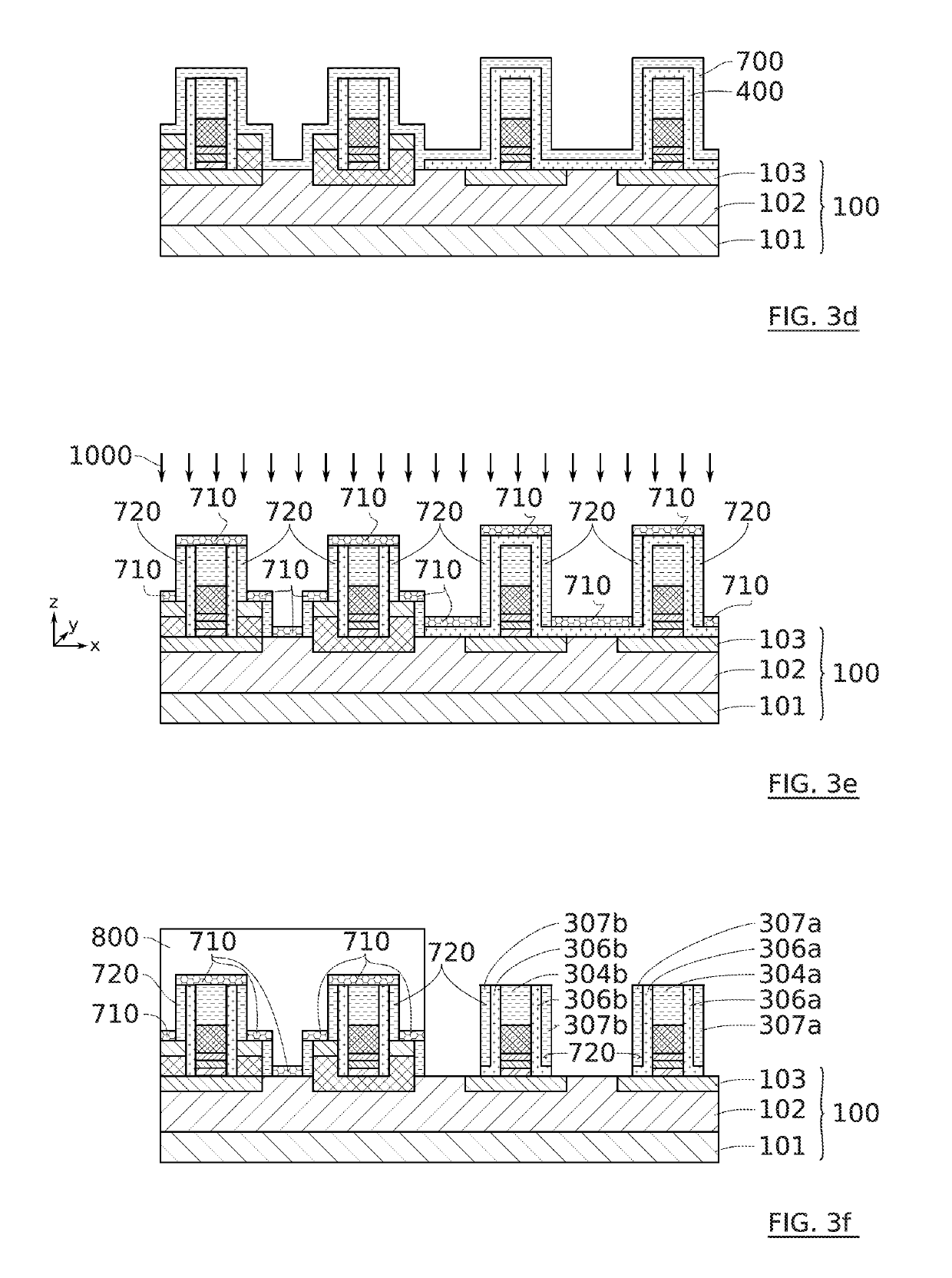 Process for etching a SiN-based layer