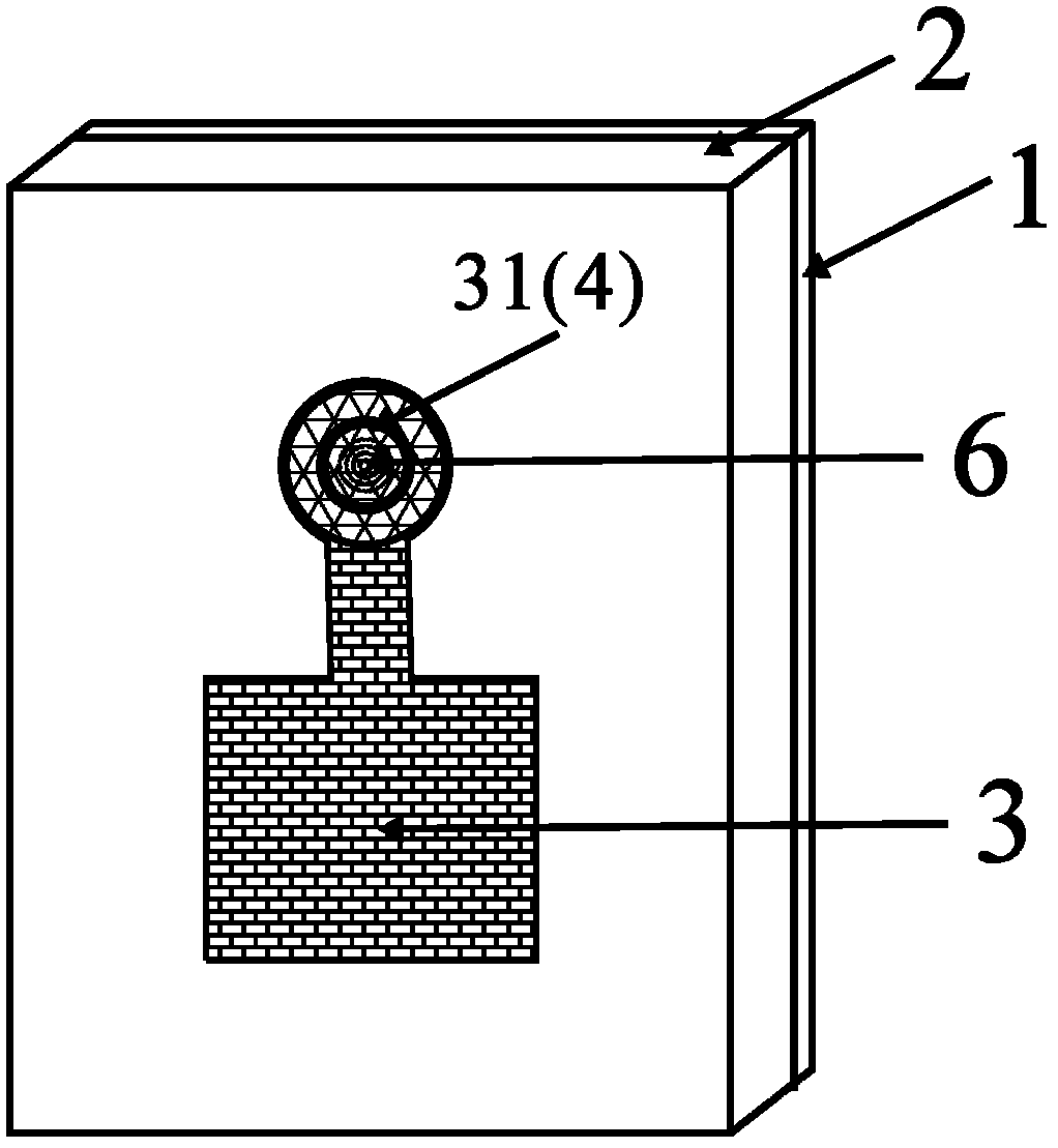 Sub-wavelength self-focusing radial polarization vertical-cavity surface-emitting laser and preparation method thereof