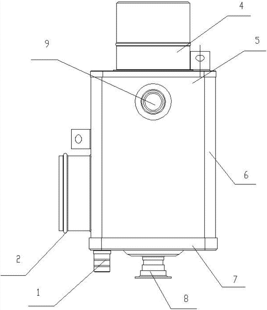 Parallel type gas water heater condensation heat exchanger