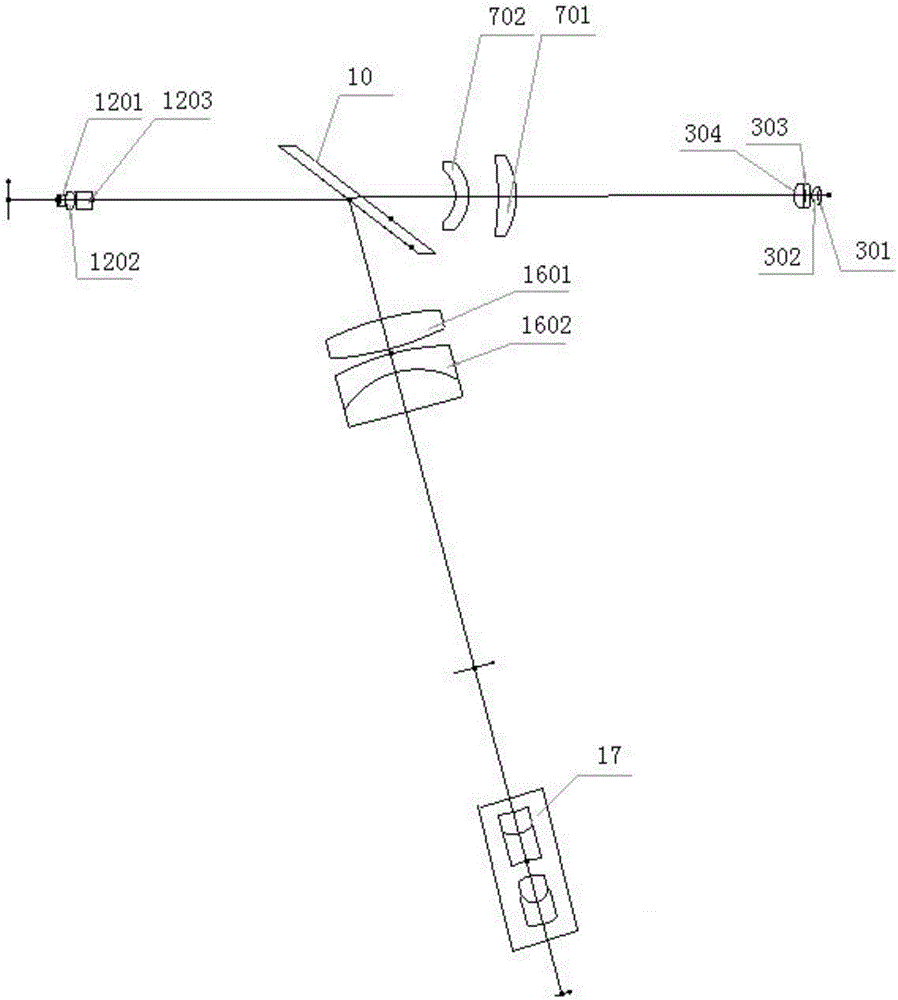 Semiconductor laser nasal disease diagnosing and treating device