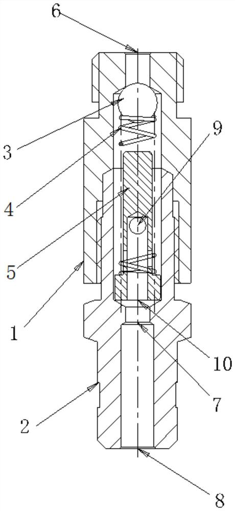 Back pressure valve with flow and pressure control function