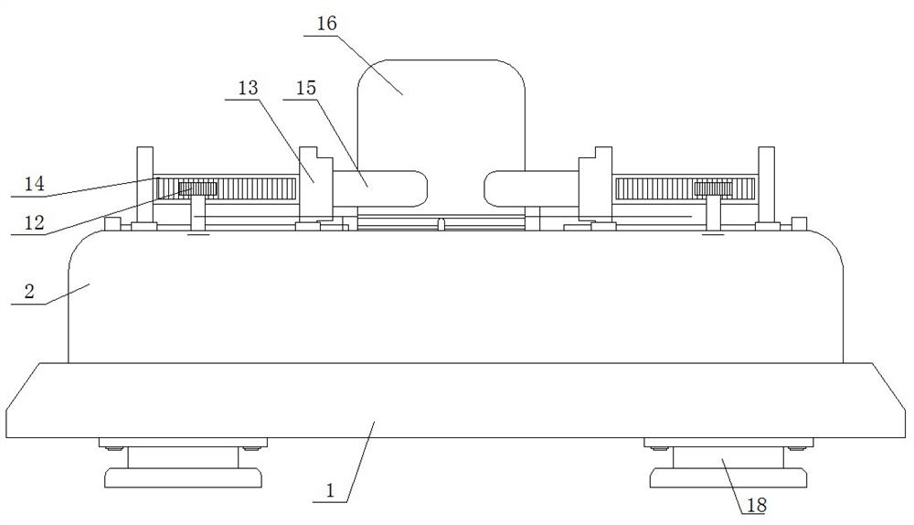 A fixing device for the production of carbon-carbon insulation cylinder materials