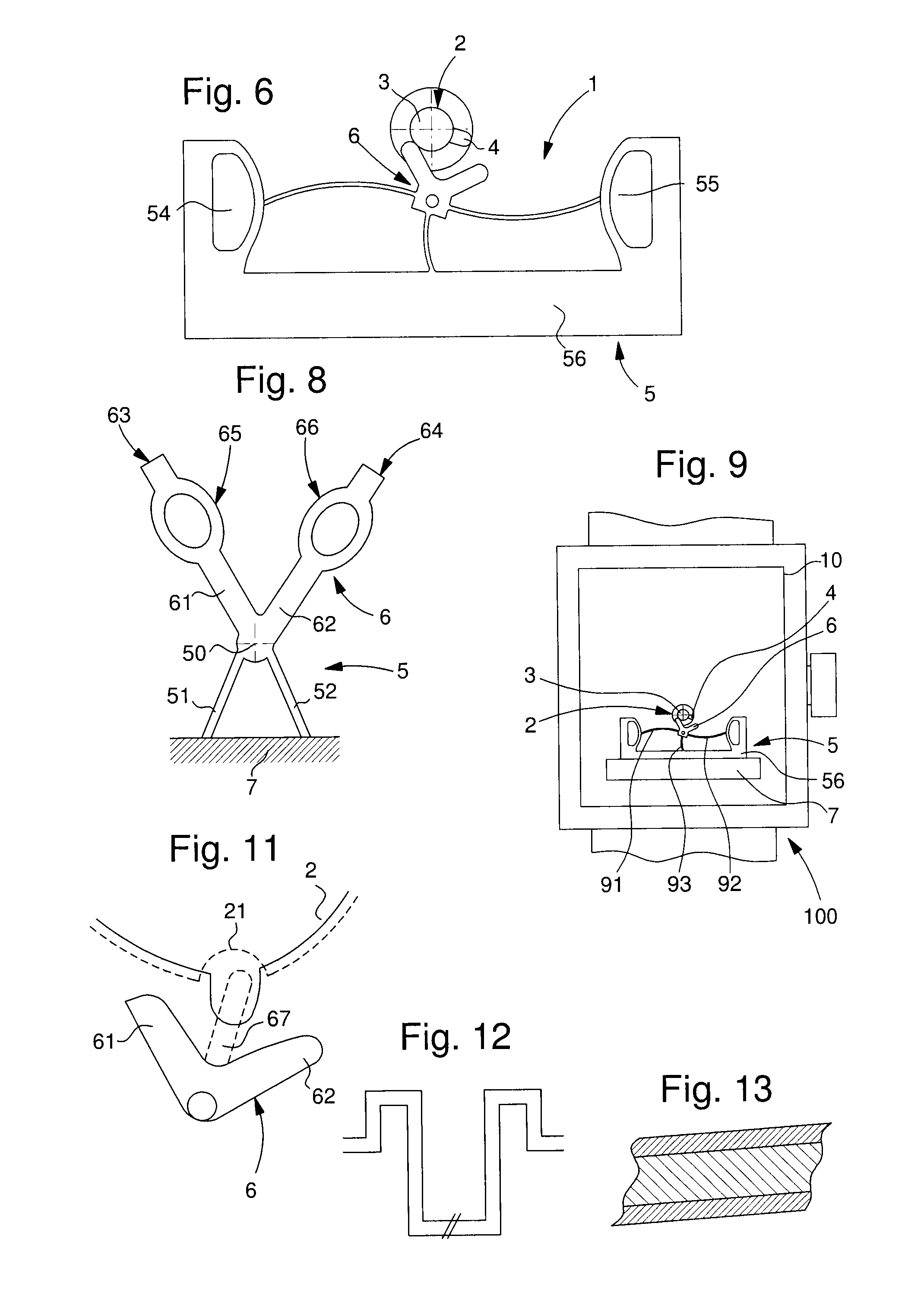 Method for creating a flexible, multistable element