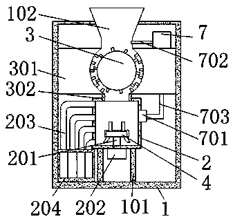 Pretreatment filtration device for industrial production of calcium orthophosphate mineral substances