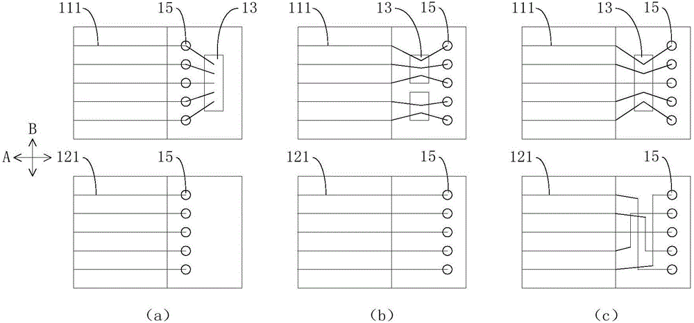 Double-sided display panel and double-side display device