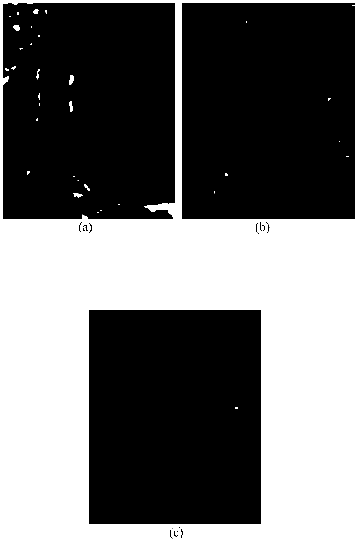 Hyperspectral image target detection method based on variational self-coding network