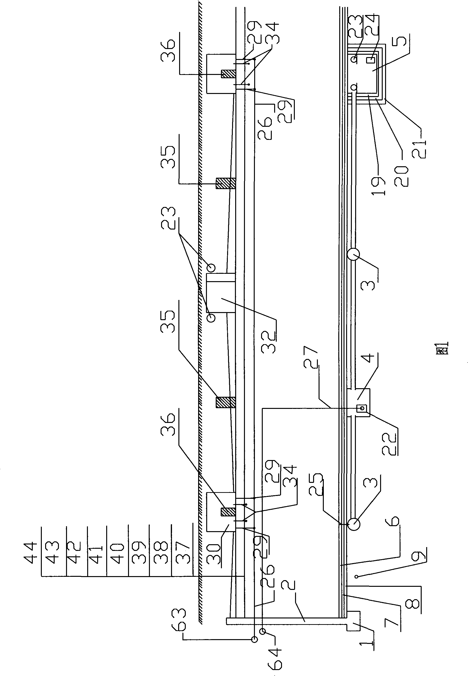 Method and system for basement engineering water proof and water drain