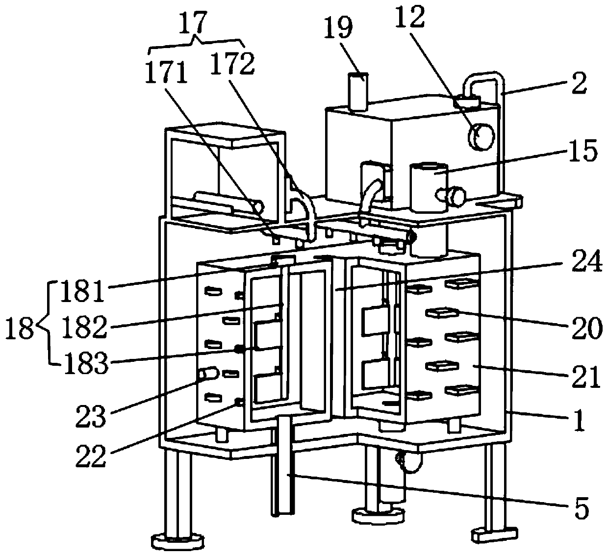 Honey processing disinfecting and sterilizing device and method