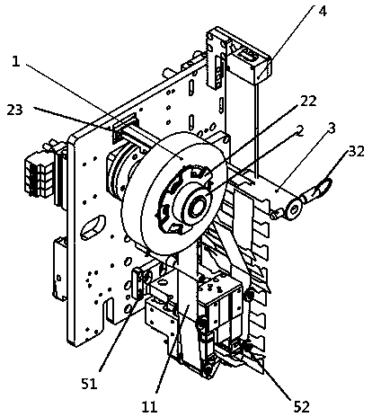 Tear-off paper mechanism for battery assembly