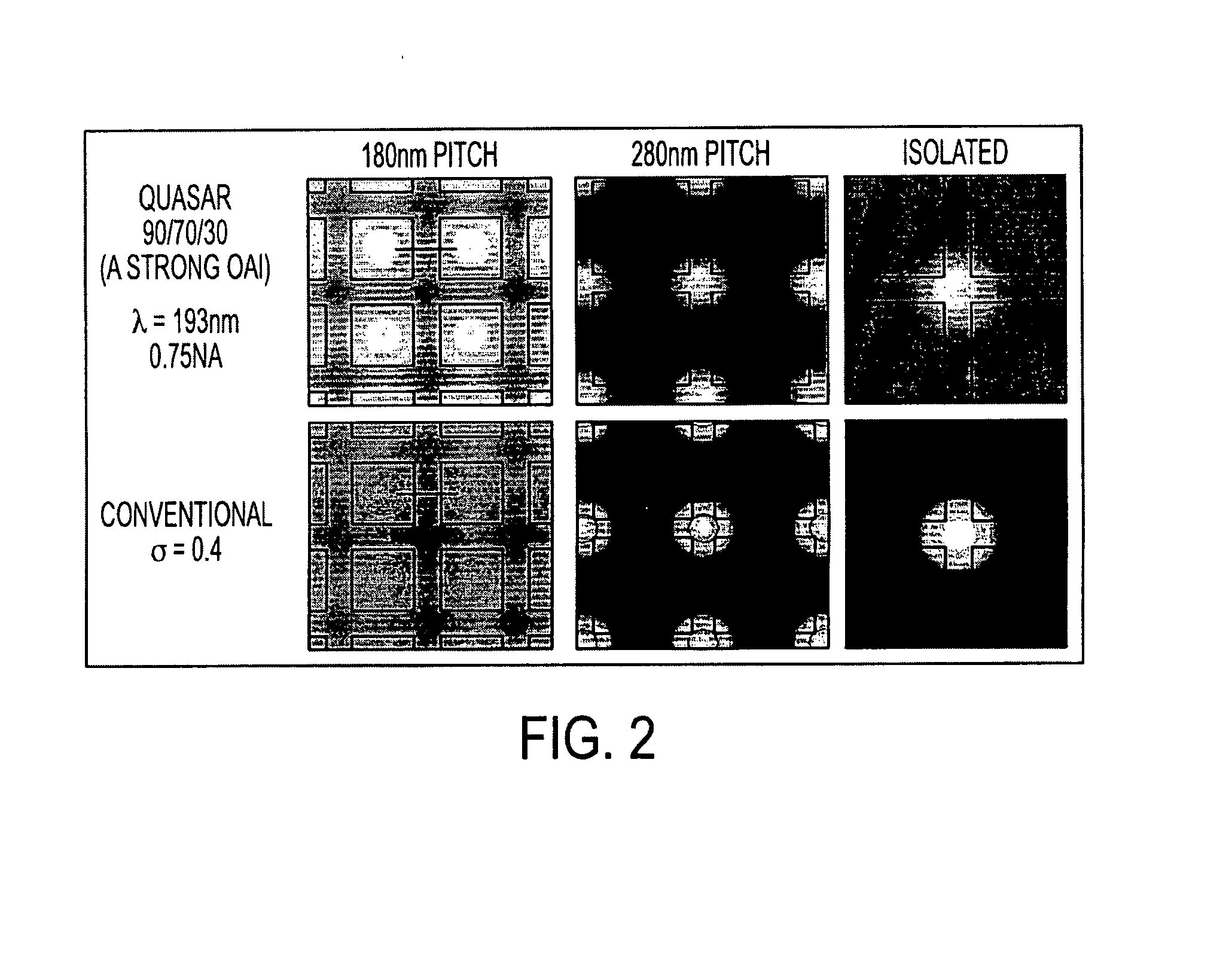Method and apparatus for providing optical proximity features to a reticle pattern for deep sub-wavelength optical lithography