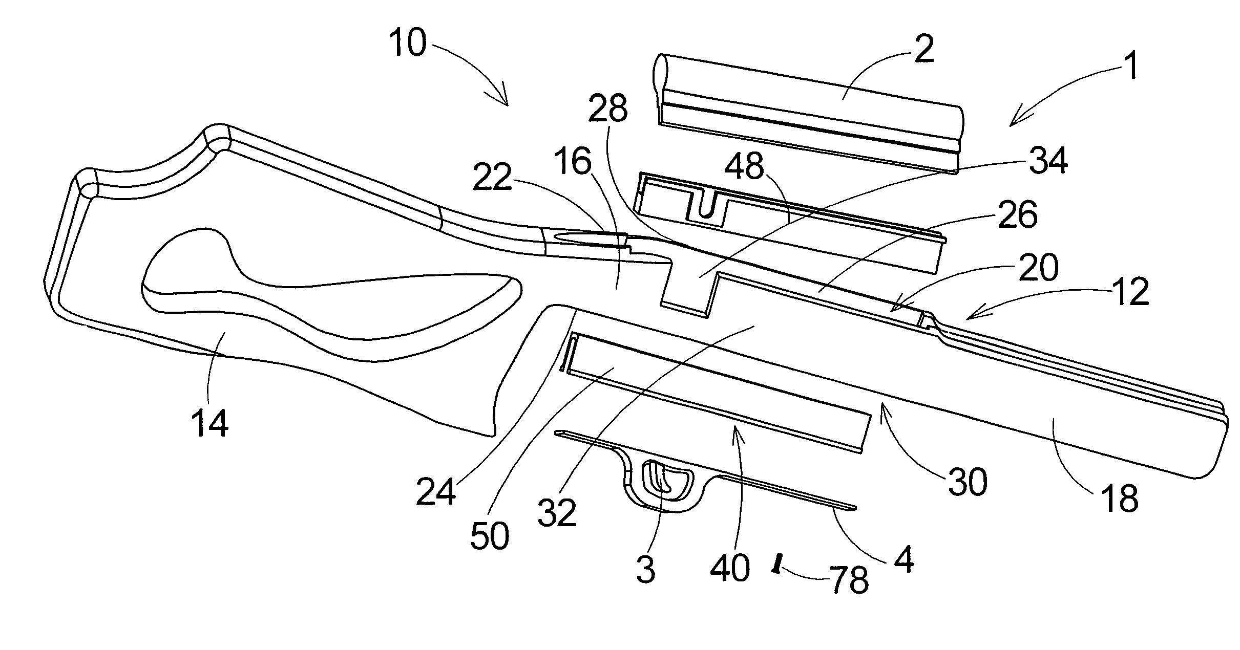 Gunstock with modular insert