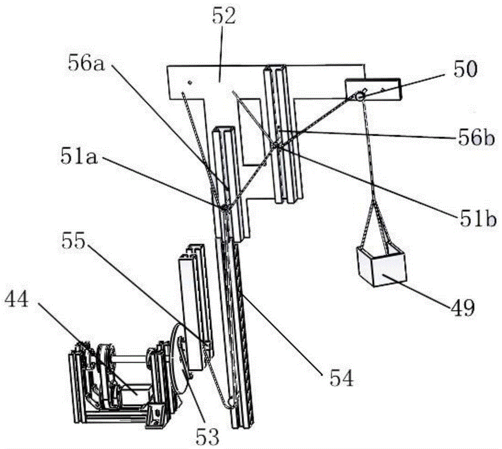 Three-dimensional combined transmission mechanism