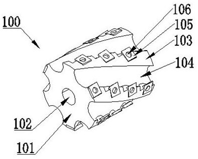 A tree segment shredder and tree segment crushing method used in the field