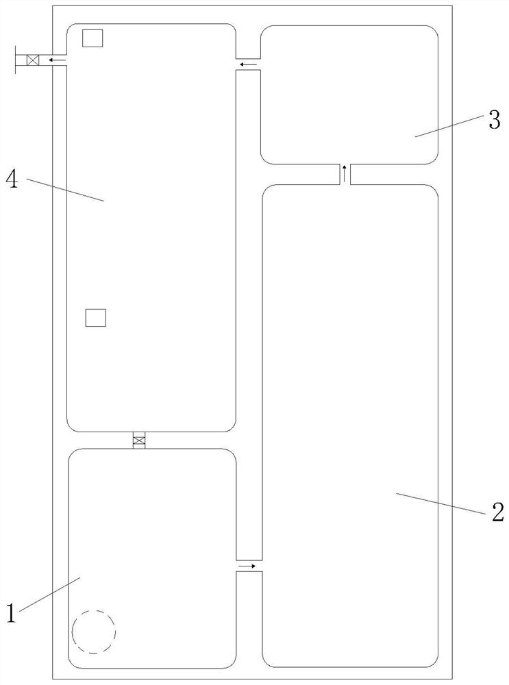 Multifunctional reclaimed water recycling intelligent treatment equipment