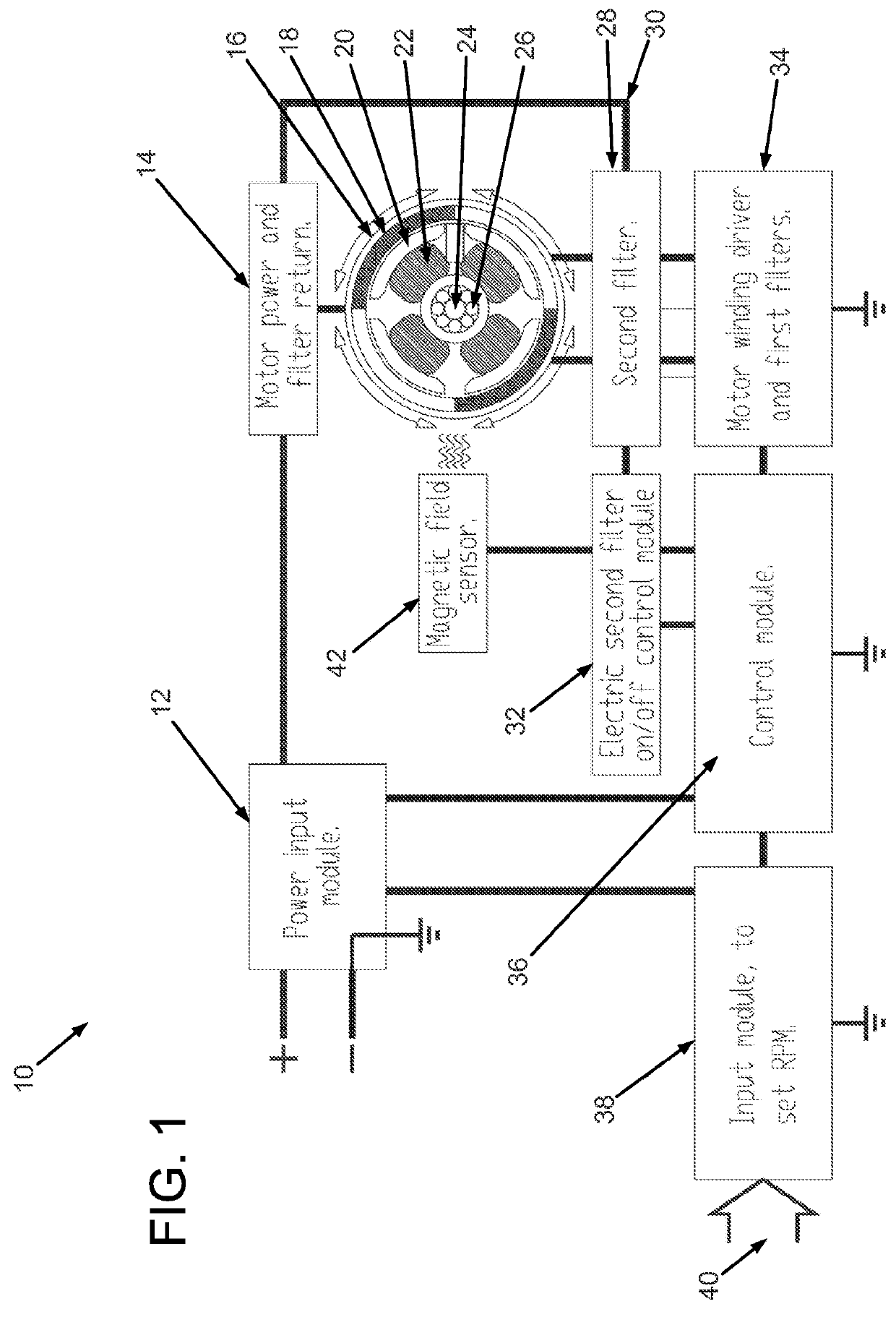 Method for making a motor quieter