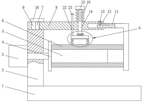 Production line for producing noise reduction aluminum gusset plates and using method thereof