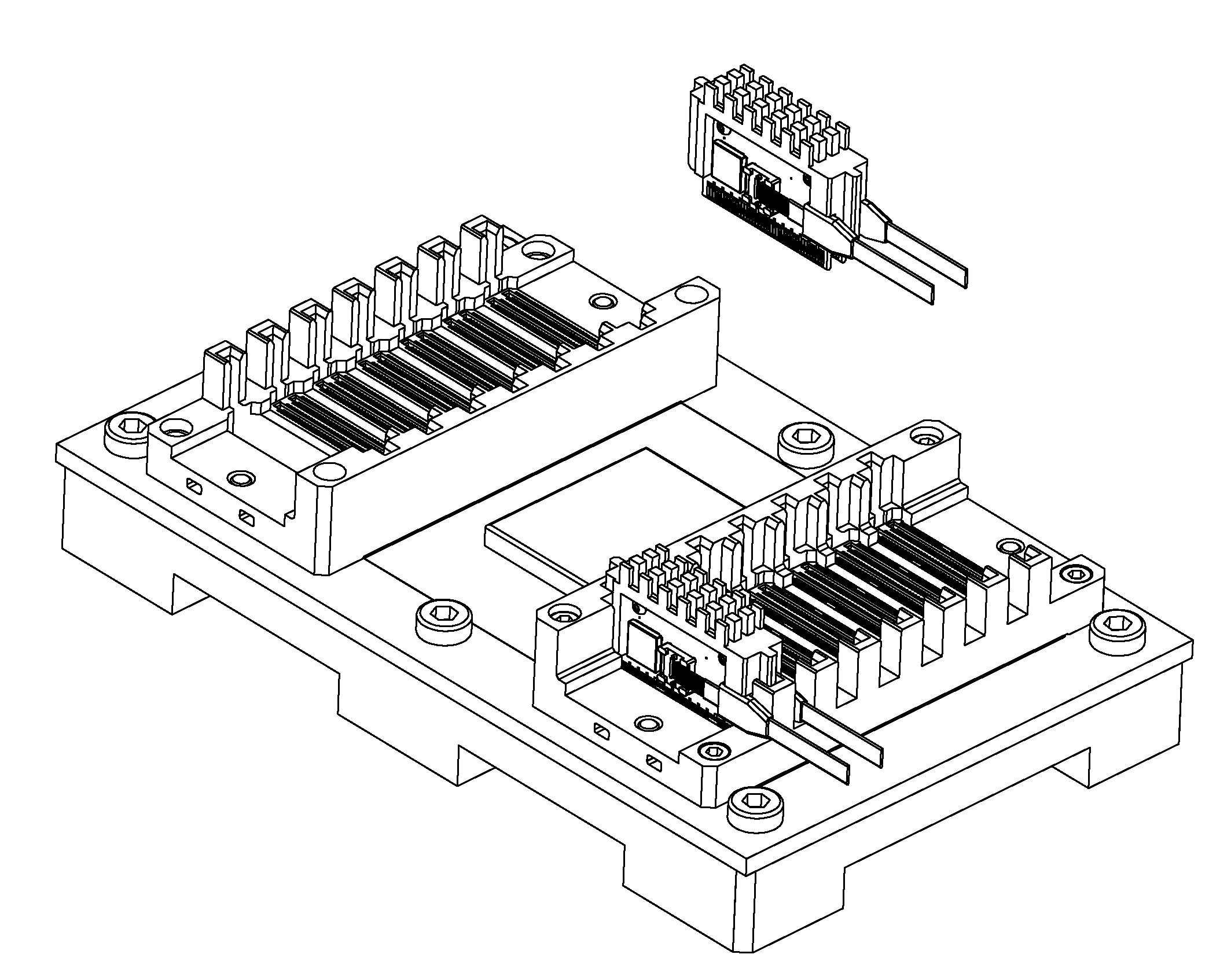 Opto-electronic device assembly