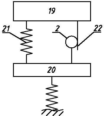 Combined recovery system of automobile brake energy and hanger bracket vibration energy