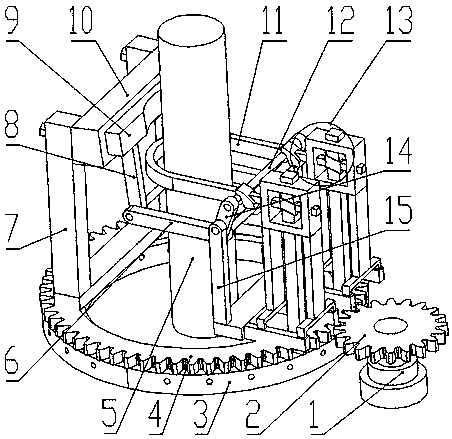 A device for supporting trees for landscaping and wind protection